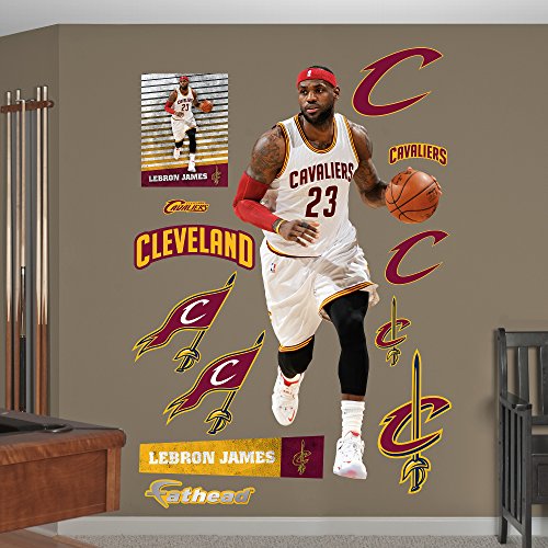 LeBron James Wall Decals 7 Action Oriented Wall Graphics Funk This House