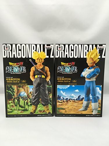 Banpresto Dragon Ball Z Super Saiyan Trunks &amp; Vegeta DXF Figure, Chozousyu Special, Original Color Version