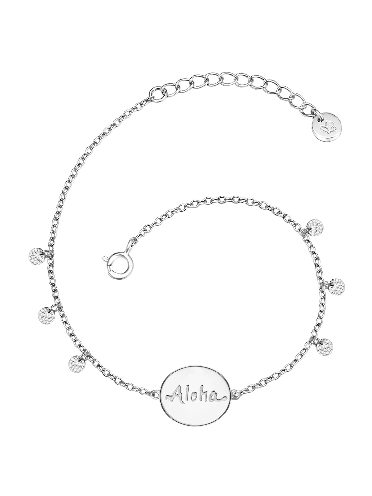 Glanzstücke München Female 925/- Sterling Silver Anchor Bracelet