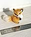 nanguawu Little Fox Standing Fengshui Learning Resources Miniature Plush Stuffed Animal Toy