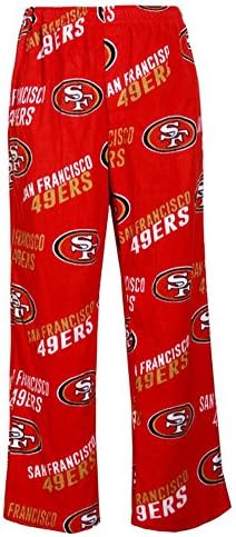 College Concept NFL "Wild Card" Micro Fleece Pants (Medium, San Francisco 49ers)