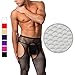 Chris&Je Men's Crotchless Pantyhose