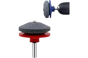 2025 Upgraded Lawn Mower Blade Sharpener Tool Kits, Universal Lawnmower Blade Sharpener for Any Power Hand Dril High Temperat