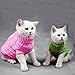 Pet Cat Sweater Kitten Clothes for Cats Small Dogs,Turtleneck Cat Clothes Pullover Soft Warm,fit Kitty,Chihuahua,Teddy,Poodle,Pug (Green, Medium)