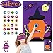 Funnlot Halloween Games for Kids Party Halloween Party Games for Kids Pin The Eye on The Monster Game Halloween Party Games Activities Halloween Pin The Tail (Pin The Eye on The Monster)