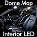 LED WHITE 2X DOME MAP INTERIOR LIGHT BULB 9 SMD CIRCLE PANEL XENON HID LAMP - FITS ALL VEHICLES