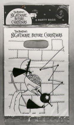 24 Nightmare Before Christmas Loot Bags. Great for Halloween Trick or Treat