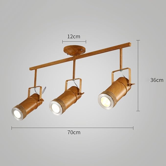 Lighting Ceiling Fans Personalized Creative Hemp Spotlights