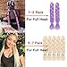 UHair Light Blue Jumbo Braiding Hair Extensions Jumbo Braid Crochet Colorful Hair High Temperature Synthetic Fiber Hair Extension for Women(100G/pc, 3 pcs/lot)