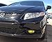 SlickMod Precut Vinyl Tint Cover for 2012-2015 Honda Civic Foglights (Coupe) (Yellow)