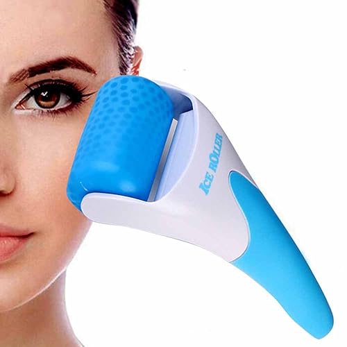 SkinCool Ice Roller Athome for Face and Body Massage, Rolling ice pack