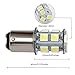 GRV Ba15d 1142 1076 Super Bright LED Bulb 13-5050SMD DC12V for RV Camping Boat Trailer Light Cool White Pack of 2