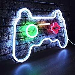 LED Game Neon Sign Gamepad Shape LED Sign Light