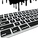 Allinside Black Keyboard Cover for iMac USB Keyboard A1243 MB110LL/B