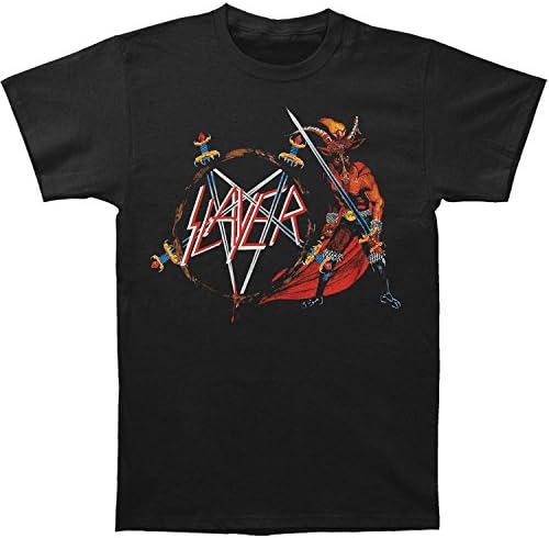 Groacsse Slayer Show No Mercy T-shirt, Black