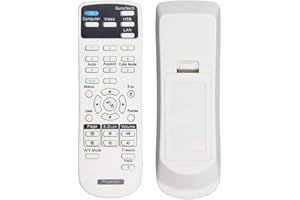 Replacement Remote for Epson Projectors | Compatible with BrightLink 675Wi+/680Wi/685Wi+/695Wi+/696Ui/710Ui | PowerLite 670/6