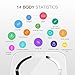 Bluetooth Body Fat Scale, multifun Digital Bathroom Scale with Body Composition Monitor, Smart Scale with iOS & Android Healthy Weight Loss Tracking App