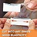Lash Tape, Akissos 3 Rolls Medical Elastic Foam Tape Eyelash Extension Supplies Lash Pads Under Eye Patches Lint Free Hypoallergenic No Latex - 1