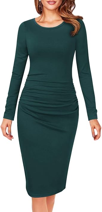 amazon ruched dress
