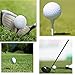 KOFULL Professional 2-3/4 Deluxe Wood Colorful Golf Tee -100 Count(Mix)