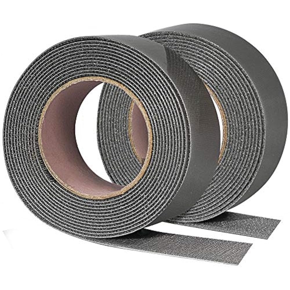 Self Adhesive Hook Loop Tape Roll 2 Inch Wide X 5 Yard Length Gray, Double Sided eBay