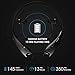 Mpow Jaws Gen-4 Bluetooth Headphones, Wireless Neckband Headphones W/Call Vibrate & 13 Hrs Playtime, Bluetooth Headset W/CVC 6.0 Noise Cancelling Mic, Black