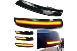 Sequential Blinker Car Rear View Mirror Side Marker Lights LED Turn Signal Lamp Assembly Replacement For Ford Kuga Escape Eco