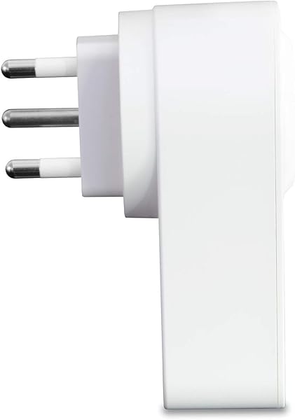 Atlantis Smart Plug WiFi A17 SS16A   Enchufe elctrico controlado por WiFi con interruptor de control remoto temporizador compatible con Amazon Alexa Google Home APP Android e iOS blanco