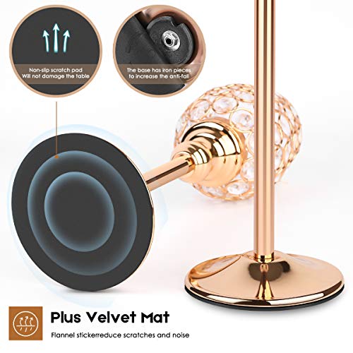 2 Crystal+Holders+Tealight+Centerpieces+Decorations