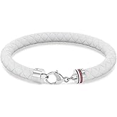 Tommy Hilfiger Men's Jewelry - Silicone Bracelet, Lobster Closure - Colorful Design - Casual, Everyday Style - Gift for Him