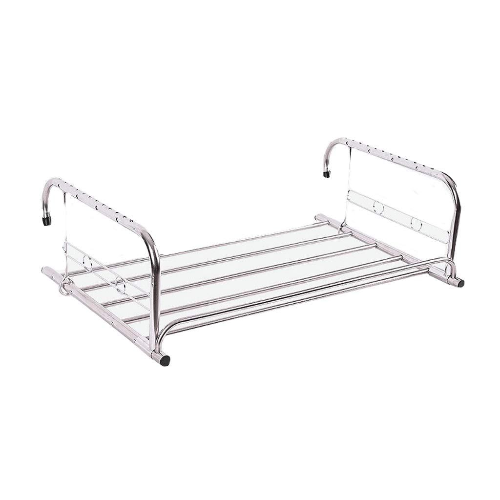 Stendibiancheria da Parete Estensibile Acciaio Inox Jumbo mod. Nick100