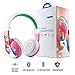BuddyPhones Wave, Foldable Waterproof Bluetooth Headphones, SafeAudio Volume-Limiting Options 75/85/94dB, Works Wired or Wireless, for Toddlers to Young Adults by Onanoff (Unicorn)