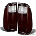 For 2008-2015 F250/350/450 Aftermarket Red Smoked Lens Tail Lights Brake Lamps LH+RH Pair L+R/2009 2010 2011 2012 2013