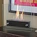 Nu-Flame Irradia Noir Portable Indoor/Outdoor Ethanol Fireplace (NF-T2BIRA)