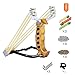 KAINOKAI Hunting Slingshot,Heavy Duty Wrist Rocket Slingshot Sling Shot for Adult Outdoor Catapult Slingshot Set
