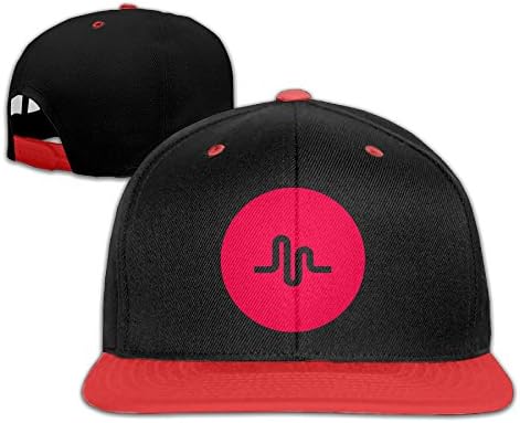 Musically Casual Trucker Hats Vintage Snapbacks Flat Brim Fitted Hats For Youth