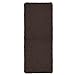 Lavish Home Memory Foam Shag Bath Mat (24x58),Chocolate