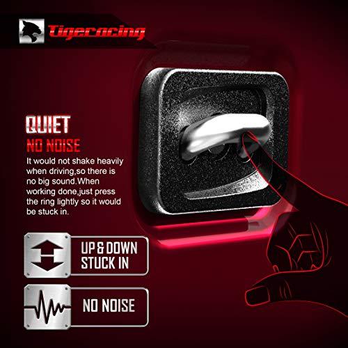 Tigeracing Tie Down Anchors Retractable Truck Bed Side Wall D Ring