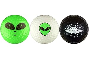 EnjoyLife Inc Aliens w/Spaceship Variety Golf Ball Gift Set