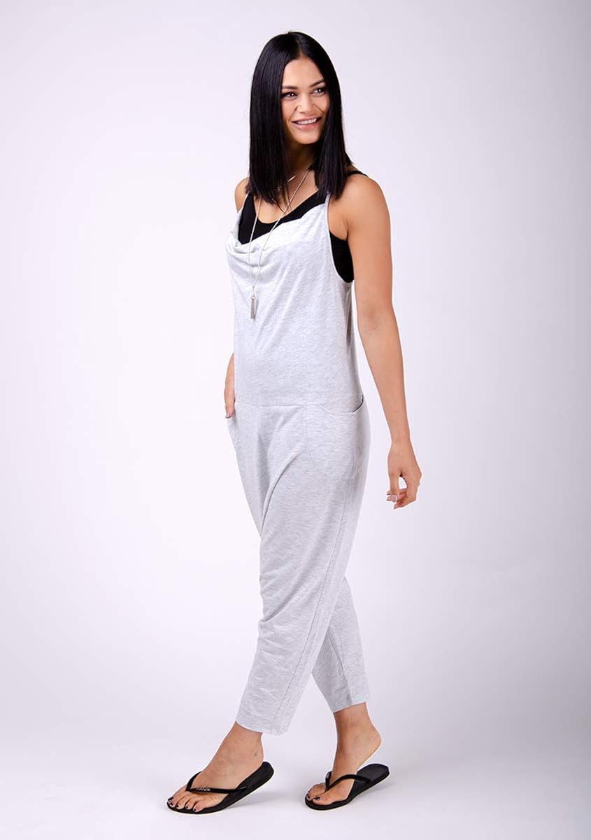 relaxed jersey jumpsuit