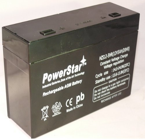 PowerStar Battery for CSB HC1221W High Rate AGM Battery