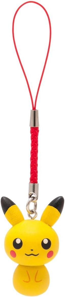 Amazon ポケモンセンターオリジナル こけしすとらっぷ ピカチュウ アニメ 萌えグッズ 通販