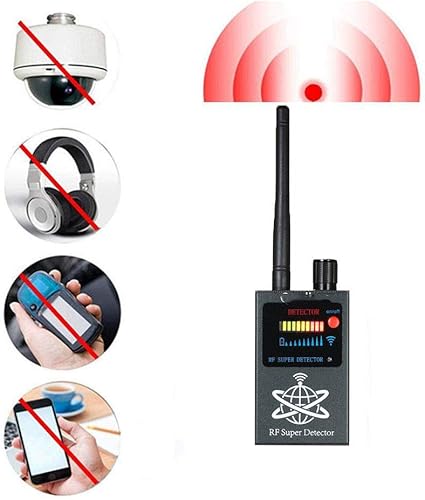 Tanceqi Signal Detektor Versteckte Kamera Bewegungsmelder Rf Gsm Gerat Vibration Amazon De Sport Freizeit