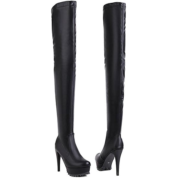Amazon.com | UniqueStride Womens Pointed Toe Thigh High