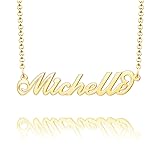 Q&Locket Michelle Name Necklace Personalized