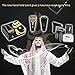 IMSHI 2019 HOT Dukhoon Electric Bukhoor,Portable Incense Burner, Mini Arabic Electric Bakhoor USB Power Charge Muslim Ramadan Dukhoon-Black