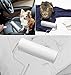 HOUSE DAY Lint Roller Pet Hair Remover Cleaning Fuzz Dust Dandruff,1 Durable Handle,Lint Rollers 4 Count with 360 Total Sheets,Portable Cover,Extra Sticky Roller,Lint Remover (White)