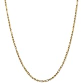 FB Jewels Solid 14K Yellow Gold 3.0mm Milano Rope Chain Bracelet/Anklet