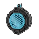 BlueFire® Waterproof Bluetooth Speaker, Outdoor Portable Wireless Bluetooth 4.0 Dustproof Rugged Wireless Speaker, Powerful Sound with built-in Microphone & Snap Hook(Blue)