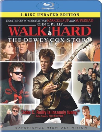 Walk Hard: The Dewey Cox Story (2-Disc Unrated Edition + BD Live) [Blu-ray] (Talladega Nights Best Scenes)